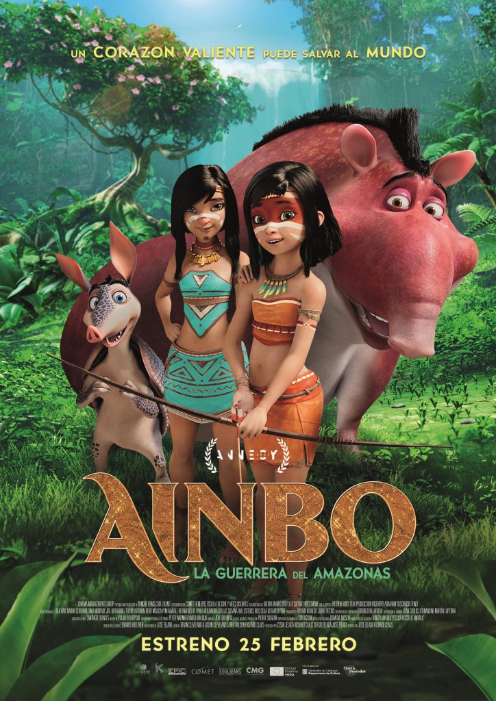 Ainbo la guerrera del Amazonas