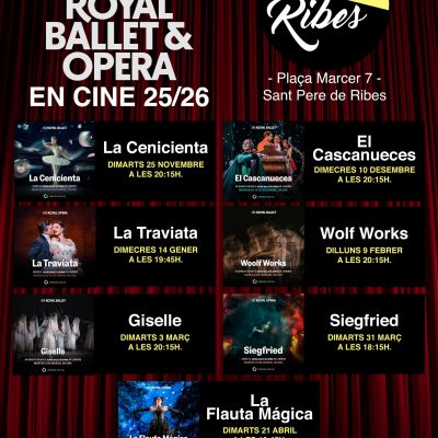 TEMPORADA ESCENARIS PER A CINEMES 2025- 2026